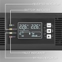 Qoltec 52285 zasilacz UPS Podwójnej konwersji (online) 1 kVA 1000 W 2 x gniazdo sieciowe