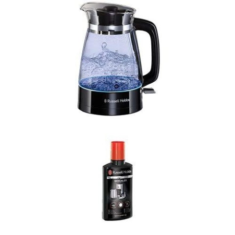 Russell Hobbs 26080-70 czajnik elektryczny 1,7 l 2400 W Czarny, Przezroczysty