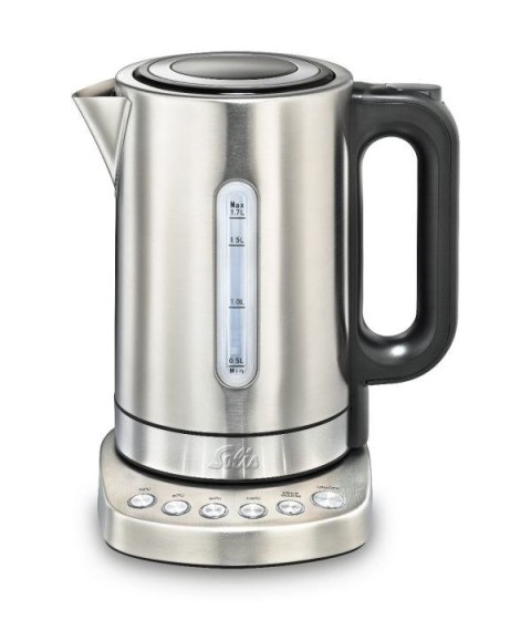 Solis Vario Temp Kettle czajnik elektryczny 1,7 l 2200 W Stal nierdzewna