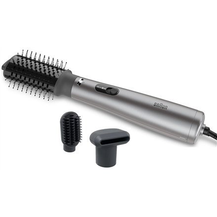 Braun AS 4.3 Suszarko-lokówka Czarny, Srebrny 1000 W 2,2 m