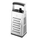 GEFU 10761 ręczna tarka / spiralizer Tarka z pojemnikiem Czarny, Srebrny