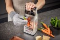 GEFU 10761 ręczna tarka / spiralizer Tarka z pojemnikiem Czarny, Srebrny