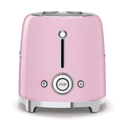 Smeg TSF02PKEU Toster 4 kromki różowy