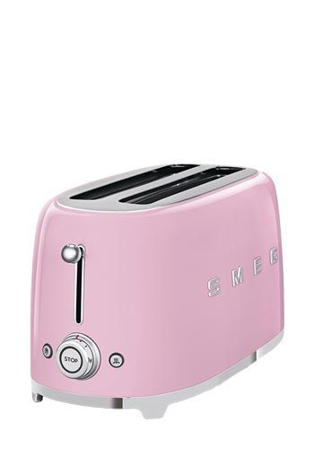 Smeg TSF02PKEU Toster 4 kromki różowy