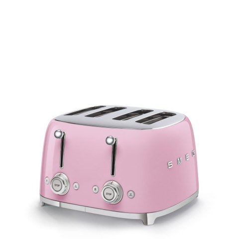Toster Smeg TSF03PKEU na 4 kromki Pastelowy róż