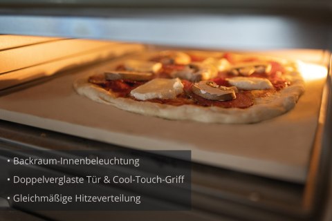 Unold 68805 urządzenie do wypieku pizzy 1 pizza(e) 1700 W Czarny