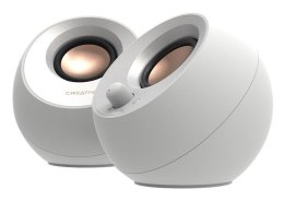 Creative Labs Pebble V3 Biały Przewodowy i Bezprzewodowy 10 W
