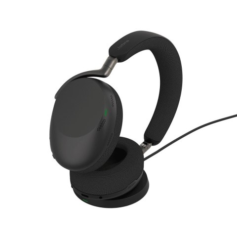 Jabra Evolve3 85 Zestaw słuchawkowy Bezprzewodowy Opaska na głowę Biuro/centrum telefoniczne USB Typu-A Bluetooth Czarny