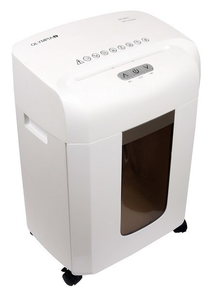 Olympia MC 408.2 niszczarka Rozdrabnianie mikro-cięte 65 dB 22 cm Biały