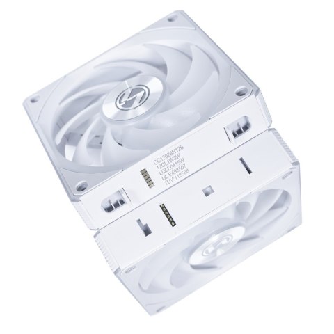 Bezprzewodowy wentylator Lian Li UNI FAN CL, 3-pak - 120mm, biały