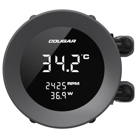 COUGAR CGR-PSDVARGB-B-360 Procesor Chłodnica cieczy all-in-one 12 cm Czarny