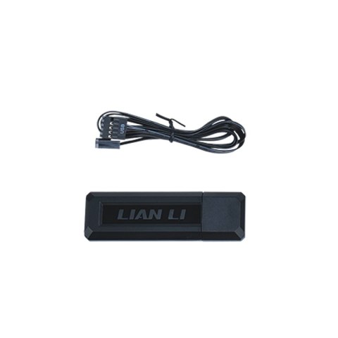Lian Li 12RCL1W3B system chłodzenia komputerów Obudowa komputera Wentylator 12 cm Czarny