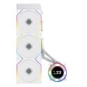 Lian Li GA II Hydroshift II LCD-C 360TL Procesor Chłodnica cieczy all-in-one 12 cm Biały 1 szt.