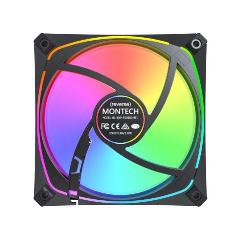 Montech RX120 PRO Obudowa komputera Wentylator 12 cm Biały 3 szt.