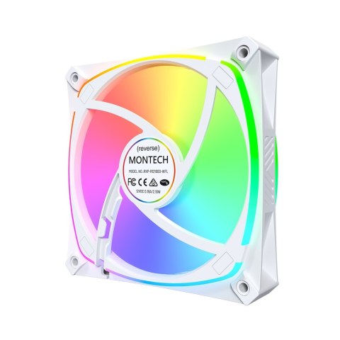 Montech RX120 PRO Obudowa komputera Wentylator 12 cm Biały 3 szt.