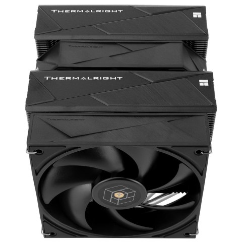 Thermalright Royal pretor 130 Procesor Radiator 13 cm Czarny, Srebrny