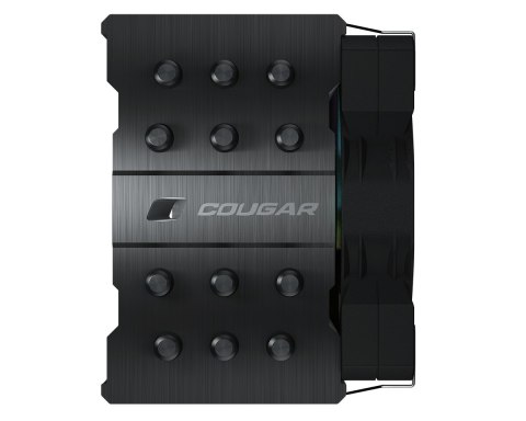 COUGAR CGR-FZA85-ARGB Procesor Chłodnica powietrza Czarny