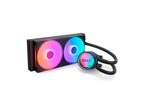 NZXT Kraken Core 240 RGB Procesor Zestaw do chłodzenia płynami 12 cm Czarny 1 szt.