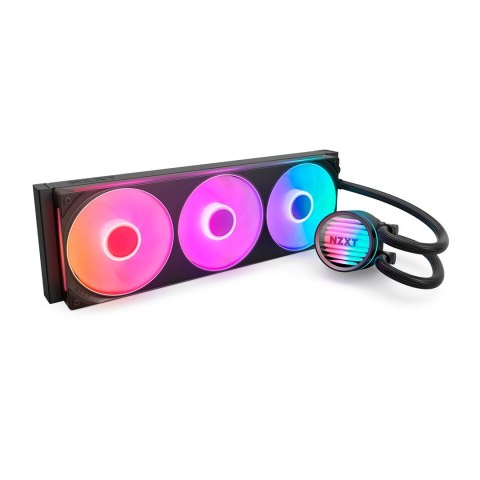 NZXT Kraken Core 360 RGB Procesor Zestaw do chłodzenia płynami 12 cm Czarny 1 szt.