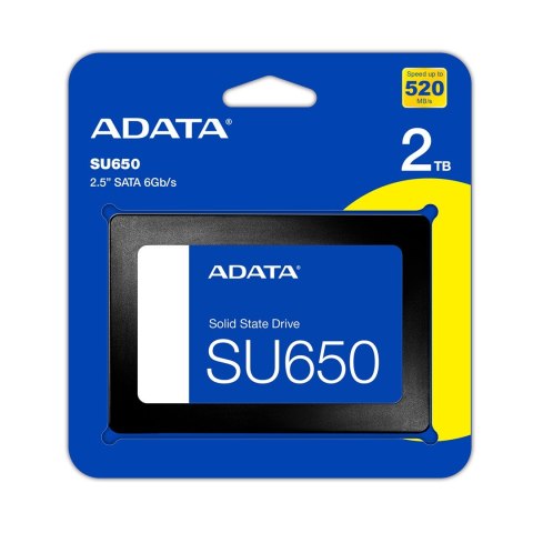 ADATA SU650 2 TB 2.5" SATA III 3D NAND