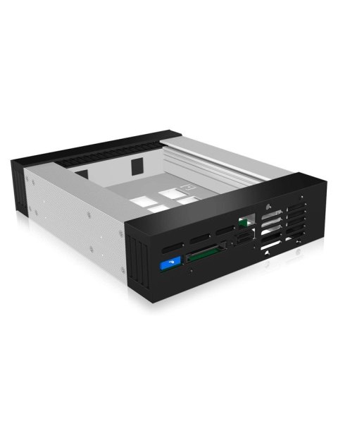 ICY BOX IB-129SSK-B 13,3 cm (5.25") Panel bezela Czarny