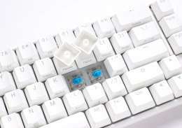 Ducky One 3 Classic Pure White SF klawiatura Gaming USB Niemiecki Biały