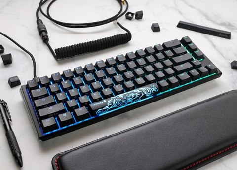 Ducky One 3 Classic SF klawiatura Gaming USB Niemiecki Czarny, Biały
