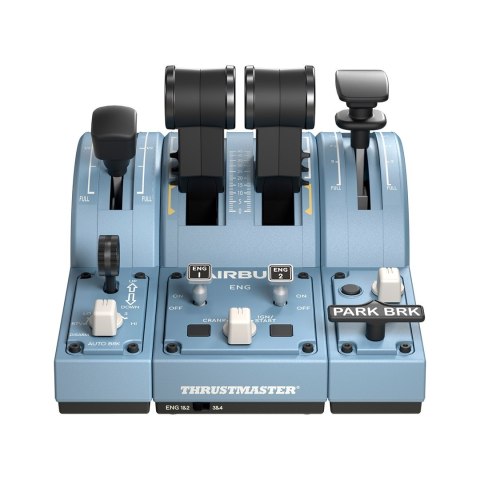 Thrustmaster TCA Quadrant Add-On Airbus Edition Czarny, Niebieski Flight Sim PC