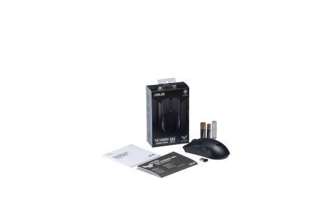 ASUS TUF Gaming M4 Wireless myszka Po prawej stronie RF Wireless + Bluetooth Optyczny 12000 DPI