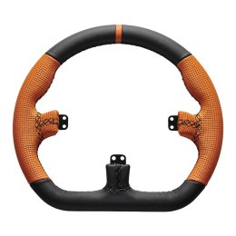 Asetek SimSports GT - obręcz - zamknięte D, czarno-pomarańczowa