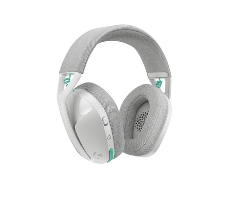 Logitech G G321 LIGHTSPEED Zestaw słuchawkowy Bezprzewodowy Opaska na głowę Gaming USB Type-C Bluetooth Biały