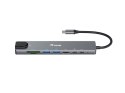 Adapter USB Equip 133497 USB Type-C Czarny, Szary