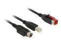 DeLOCK 85489 kabel USB USB 2.0 3 m USB B Czarny