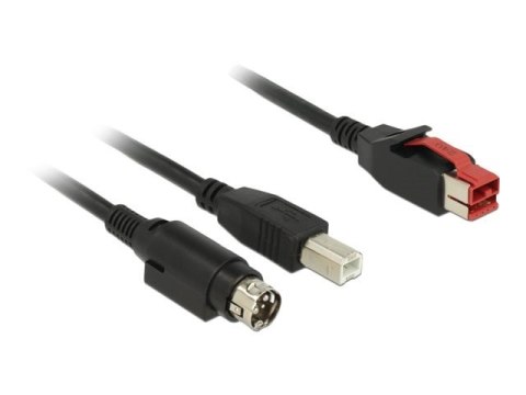 DeLOCK 85489 kabel USB USB 2.0 3 m USB B Czarny