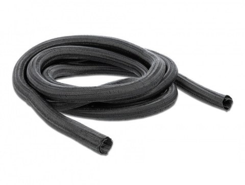 DeLOCK Koszulka pleciona, rozciągana 10 m x 25 mm czarna