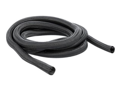 DeLOCK Koszulka pleciona, rozciągana 10 m x 25 mm czarna