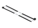 DeLOCK Trytyka odporna na ultrafiolet, D 1220 x S 9,0 mm czarna, 10 szt.