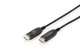 Digitus Hybrydowy kabel światłowodowy HDMI AOC, UHD 8K, 70 m