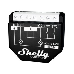 Dwukanałowy sterownik Z-Wave Shelly Qubino Wave 2PM