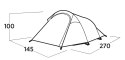 Easy Camp Reindal 2 Zielony Namiot tunelowy