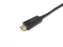 Equip 119039 adapter kablowy 0,15 m HDMI Typu A (Standard) DisplayPort Czarny