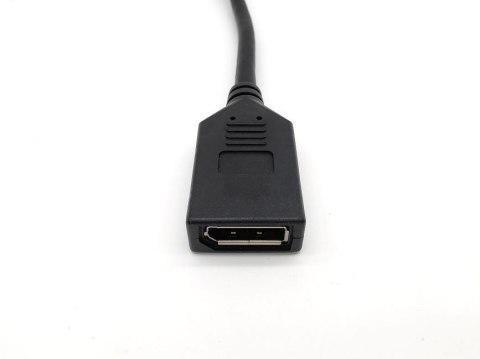 Equip 119039 adapter kablowy 0,15 m HDMI Typu A (Standard) DisplayPort Czarny