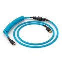 Glorious Gaming GLO-KB-ACC-CBL-COIL-EBLU kabel klawiatury/myszy Jasny Niebieski 1,4 m