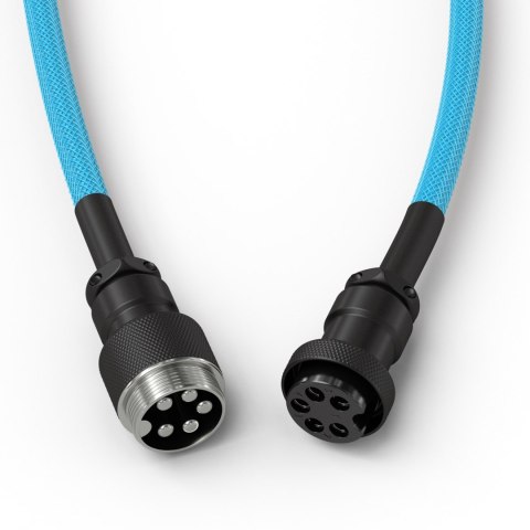 Glorious Gaming GLO-KB-ACC-CBL-COIL-EBLU kabel klawiatury/myszy Jasny Niebieski 1,4 m