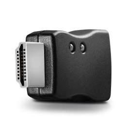 Lindy 32115 przejściówka do kabli HDMI Czarny