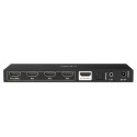 Lindy 38386 przełącznik KVM Czarny