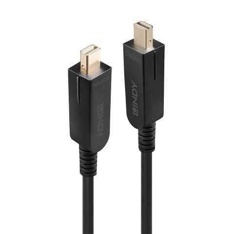 Lindy 38481 kabel DisplayPort 20 m Mini DisplayPort Czarny