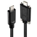 Lindy 43094 huby i koncentratory USB 3.2 Gen 2 (3.1 Gen 2) Type-C 10000 Mbit/s Czarny