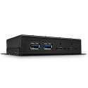 Lindy 43094 huby i koncentratory USB 3.2 Gen 2 (3.1 Gen 2) Type-C 10000 Mbit/s Czarny