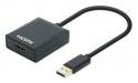 Manhattan 153690 stacja dokująca Przewodowa USB 3.2 Gen 1 (3.1 Gen 1) Type-A Czarny
